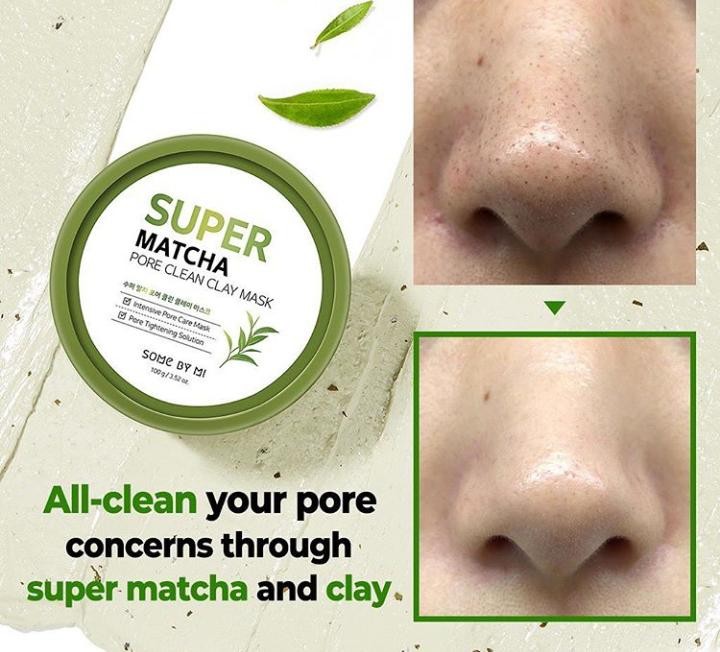 Mascarilla Facial - Super Matcha Pore Clean Clay Mask