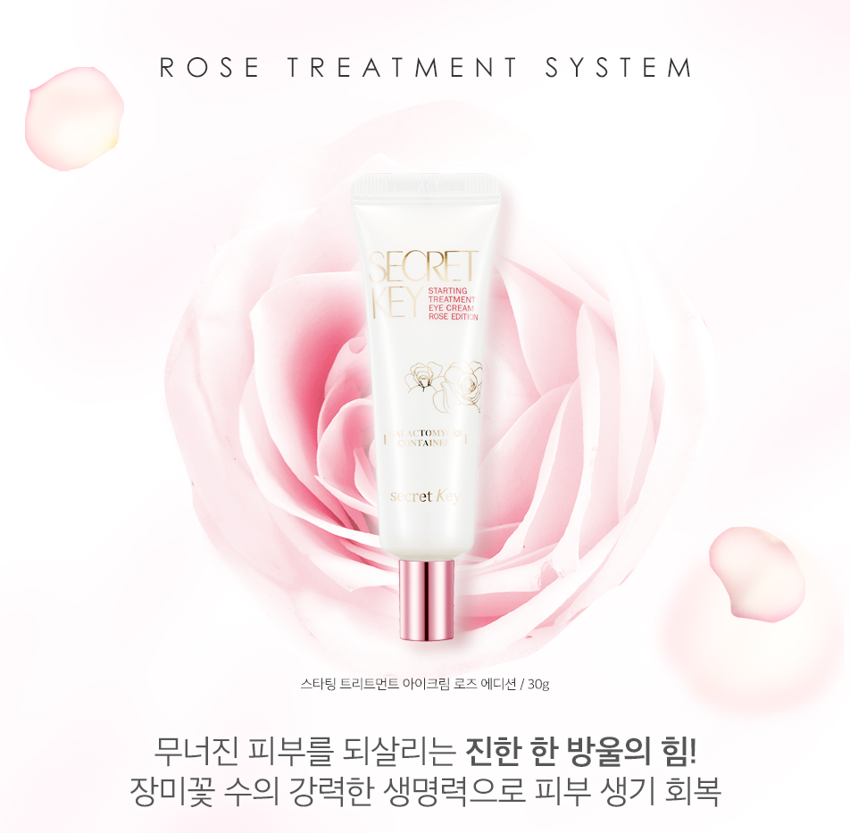 Contorno de Ojos con Rosa - Starting Treatment Rose Edition Facial Eye Cream